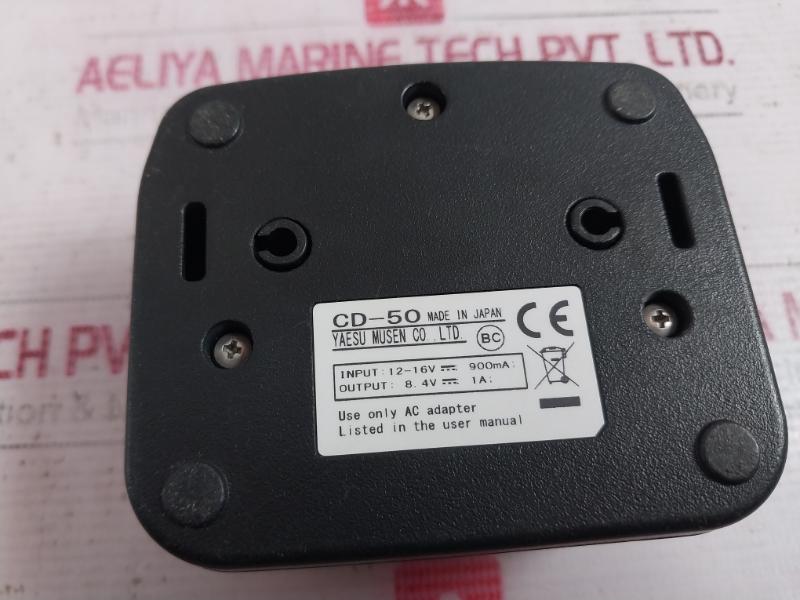 Yaesu Musen Cd-50 Charger 12-16V-900Ma 8.4V-1A