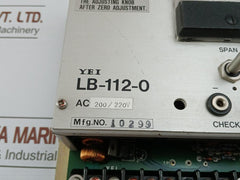Yamamoto-Electric-Ac-200-220v-Lb112-Thermo-Transmitter-LB-112-0-209948-8