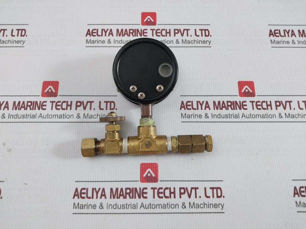 Yamamoto Keiki 0I55825 Pressure Gauge Assembly 0-10 Mpa