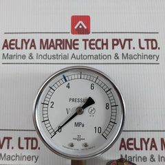 Yamamoto Keiki 0I55825 Pressure Gauge Assembly 0-10 Mpa