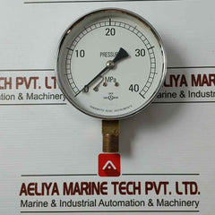 Yamamoto Keiki Bv Pressure Gauge 0-40 Mpa Class 1.6
