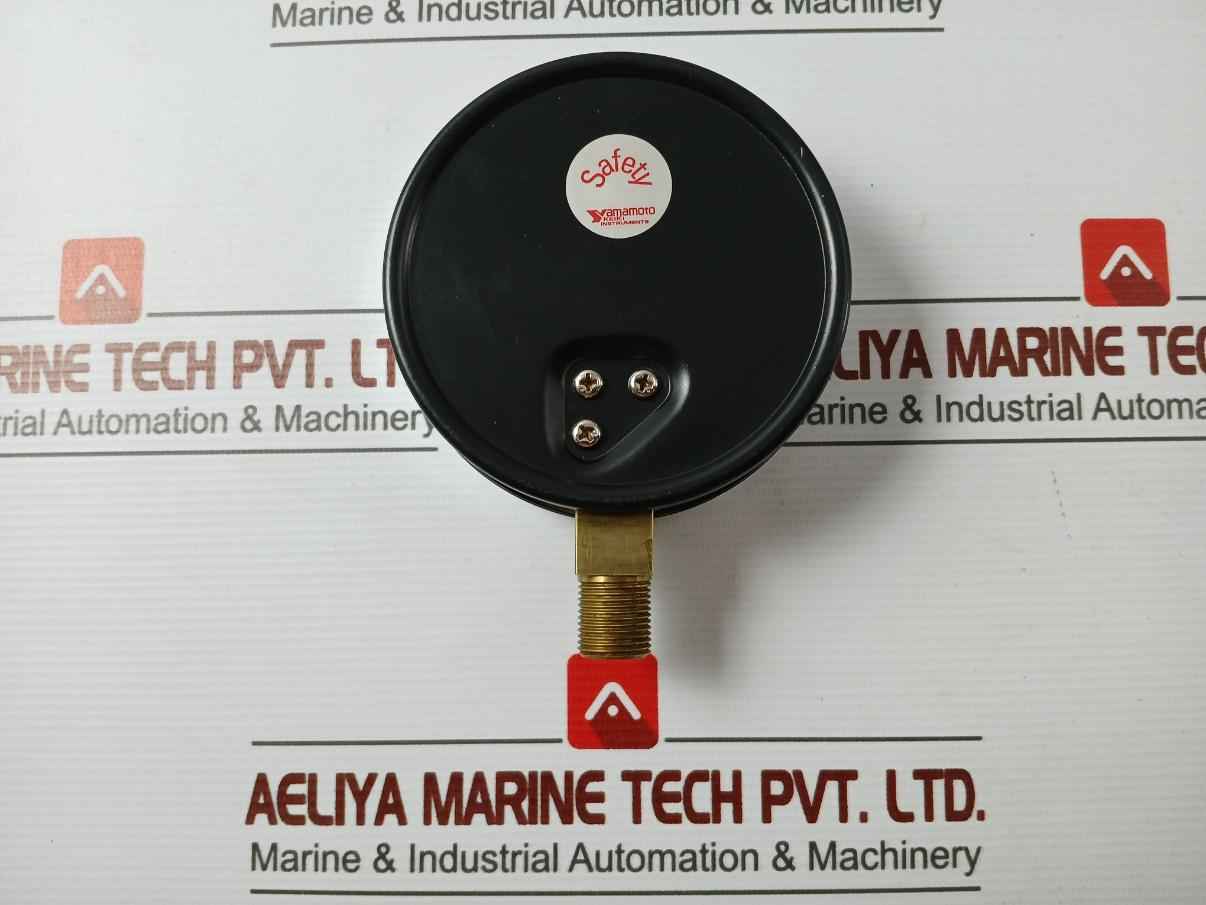 Yamamoto Keiki Bv Pressure Gauge 0-40 Mpa Class 1.6