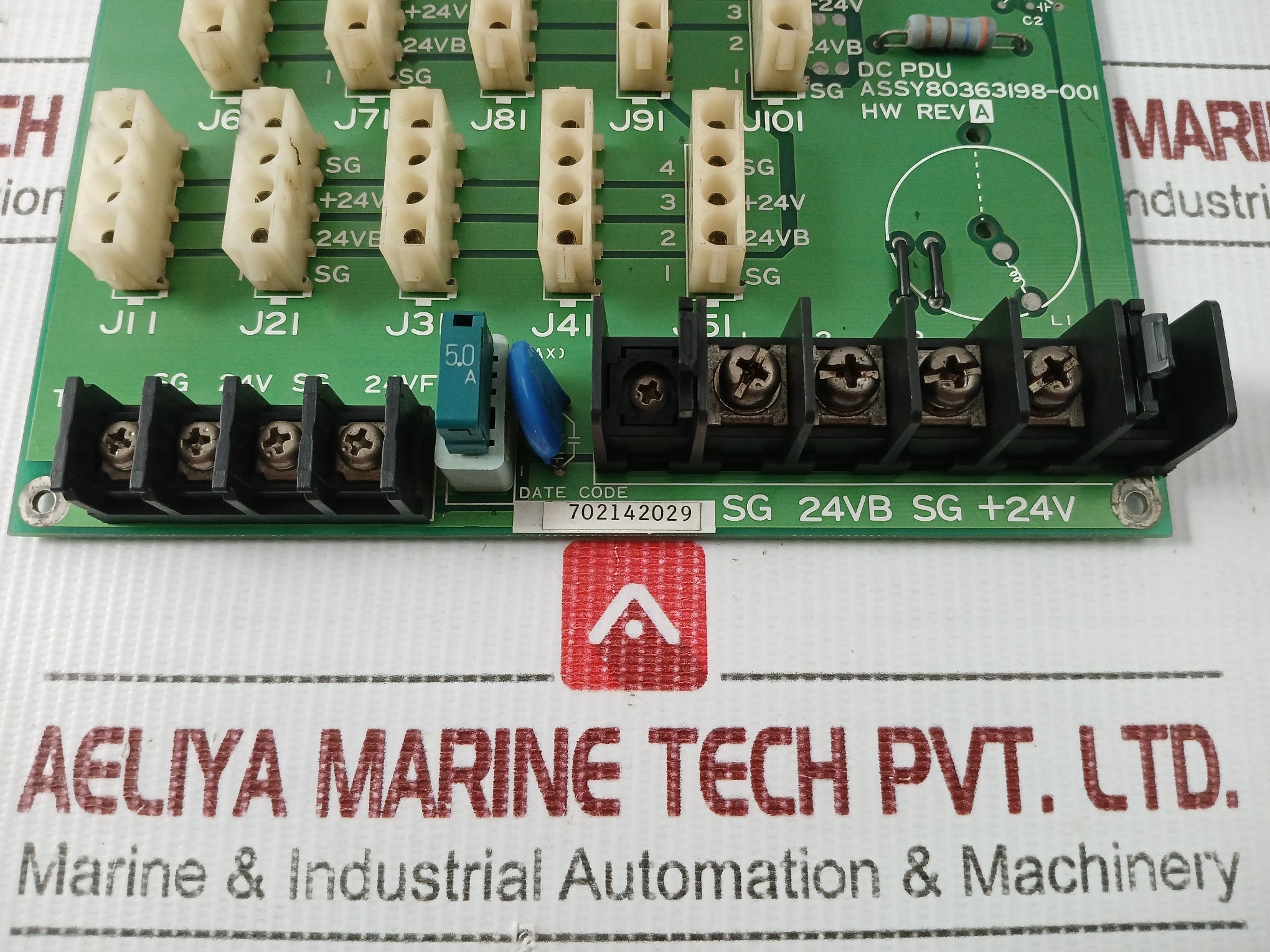 Yamatake-Dc-Power-Distribution-Unit-Rev-A-80363198-001-208090-5