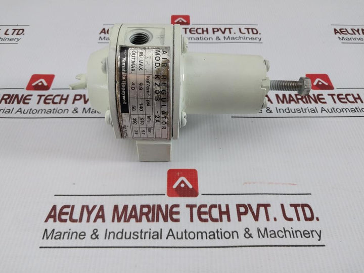Yamatake-Honeywell-9-9-Kgf-Cm2-140-Psi-Pneumatic-Air-Pressure-Regulator-Kz03-2A-208789-6