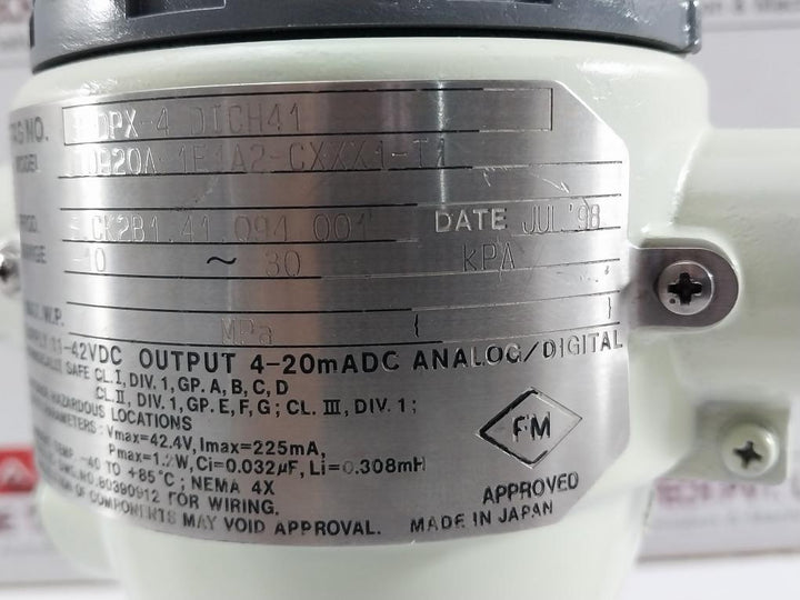 Yamatake-Honeywell-Differential-Pressure-Transmitter-JTD920A-1E1A2-CXXX1-T1-209879-14