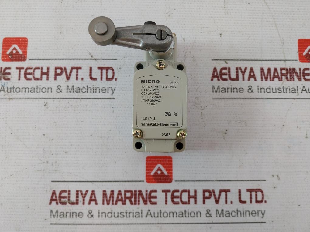 Yamatake-honeywell 1Ls19-j Micro Limit Switch 436-340.006 0.4A-125Vdc