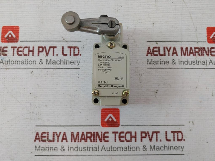 Yamatake-honeywell 1Ls19-j Micro Limit Switch 436-340.006 0.4A-125Vdc