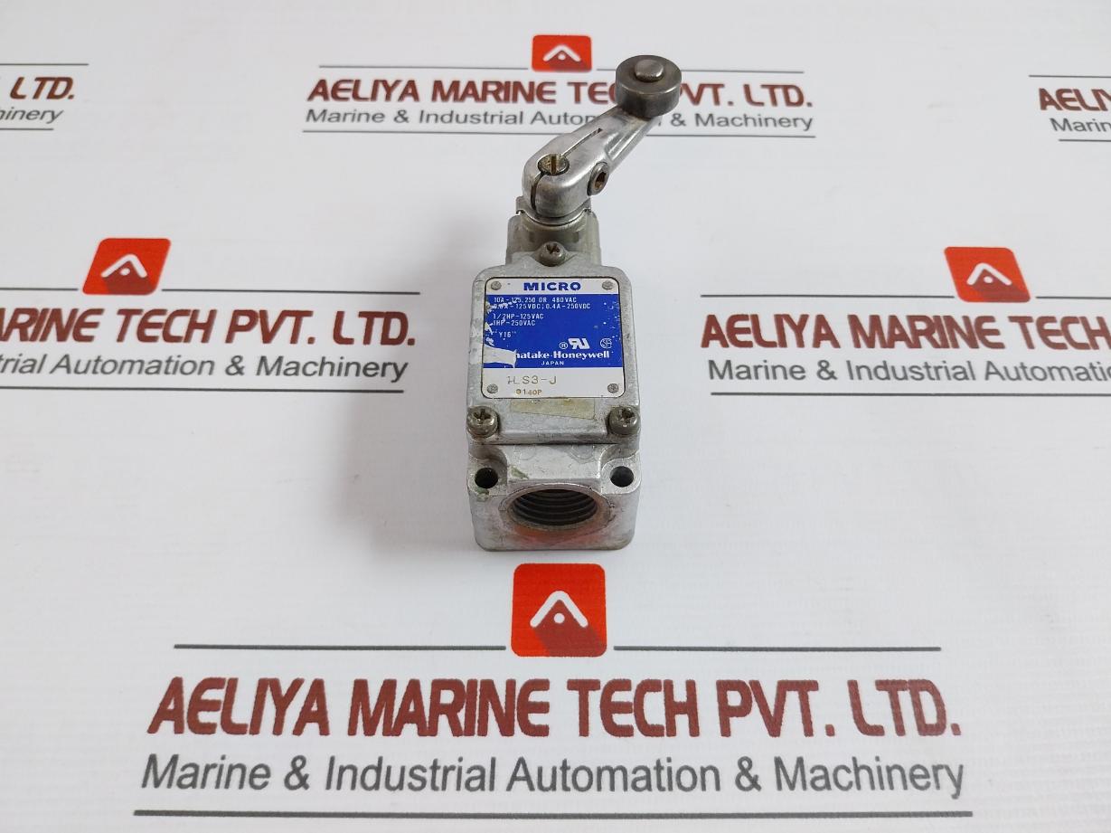 Yamatake-honeywell 1Ls3-j Limit Switch 10A-125 250-480Vac 1/2 Hp