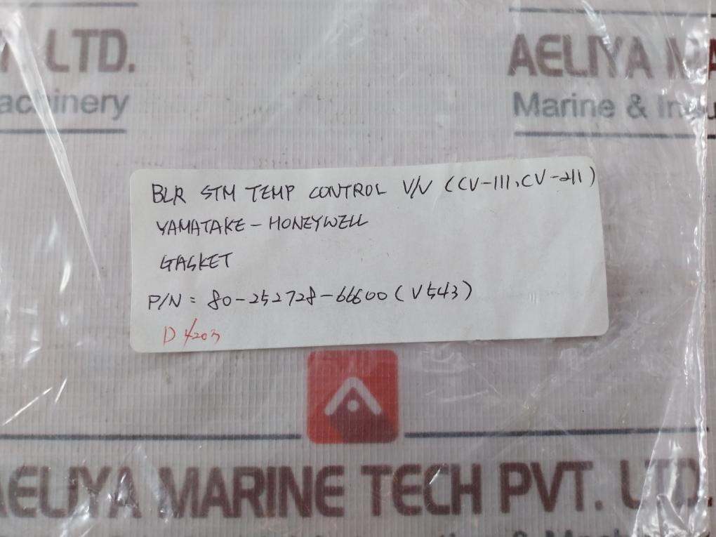 Yamatake-honeywell 80-252728-66600 Gasket Ring 436-420-003