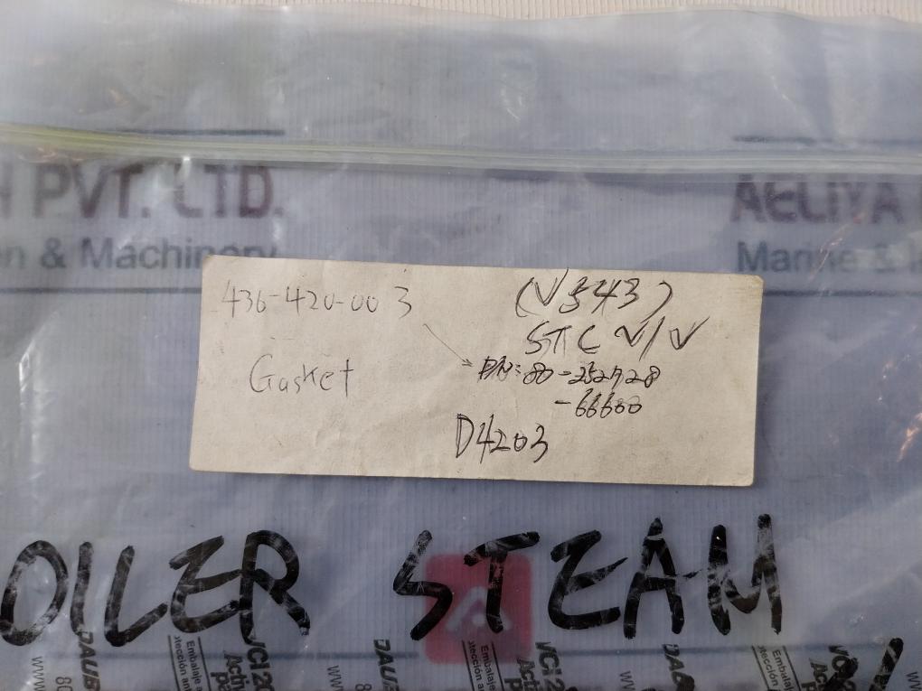 Yamatake-honeywell 80-252728-66600 Gasket Ring 436-420-003