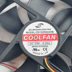 Yamatake-honeywell 80363001-001 Axial Fan Assembly Panel Cd1225D24Hb Rev: C 24V
