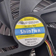 Yamatake-honeywell 80363001-001 Axial Fan Assembly Panel Cd1225D24Hb Rev: C 24V