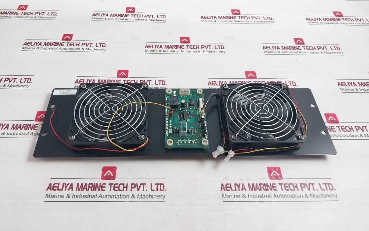 Yamatake-honeywell 80363001-001 Axial Fan Assembly Panel Cd1225D24Hb Rev: C 24V