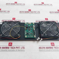 Yamatake-honeywell 80363001-001 Axial Fan Assembly Panel Cd1225D24Hb Rev: C 24V