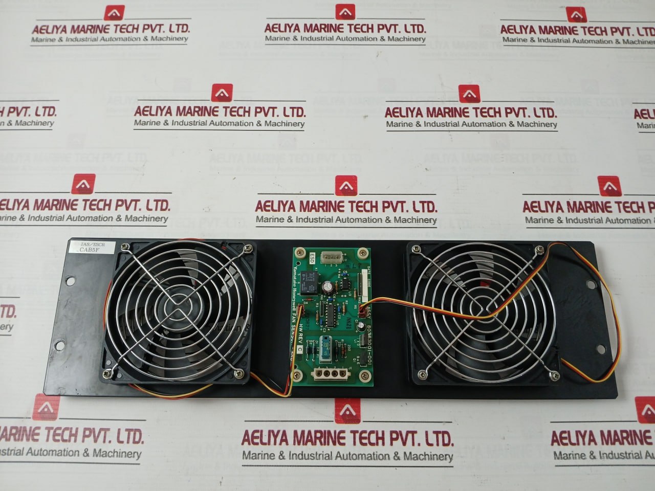 Yamatake-honeywell 80363001-001 Axial Fan Assembly Panel Dfs122524H Rev: C Dc24V