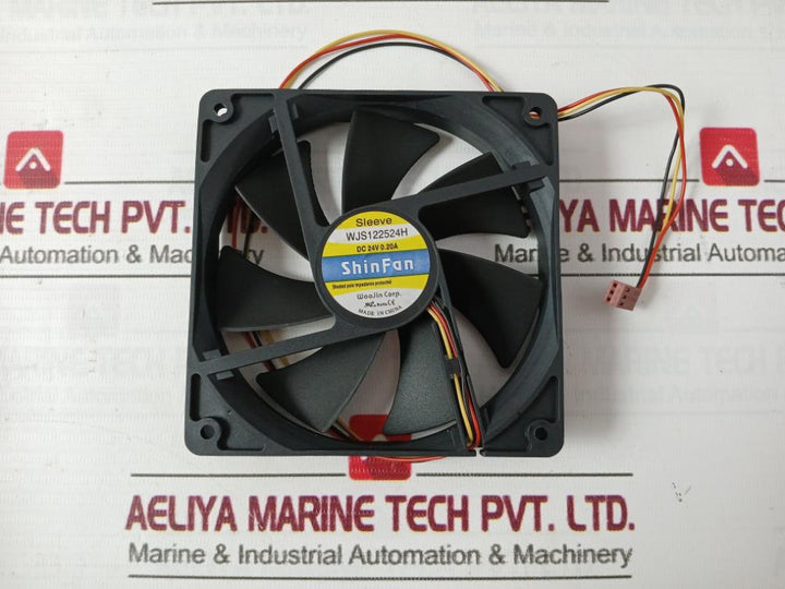 Yamatake-honeywell 80363001-001 Axial Fan Assembly Panel Dfs122524H Rev: C Dc24V
