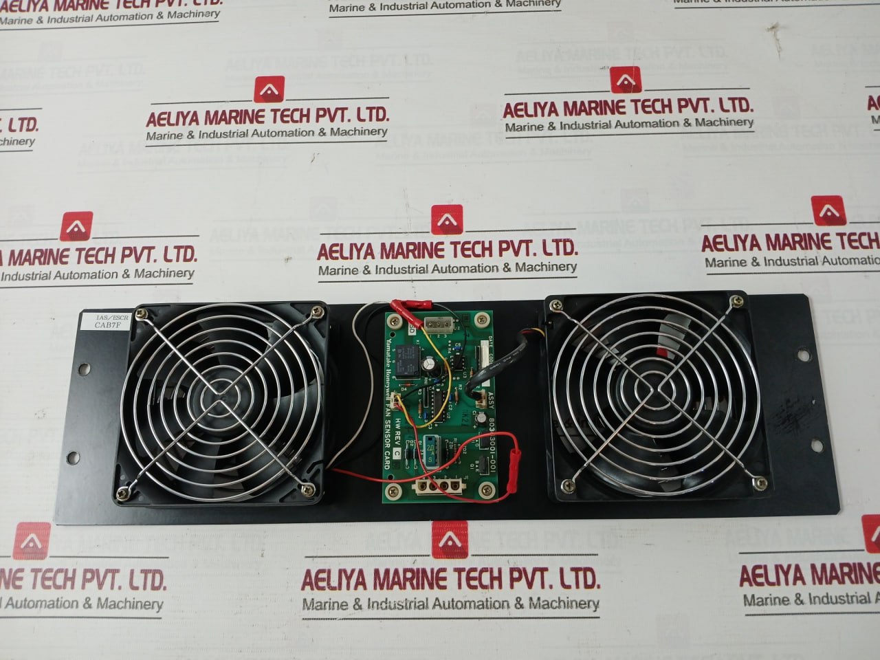 Yamatake-honeywell 80363001-001 Axial Fan Assembly Panel Fbk-12G24H Rev: C Dc24V