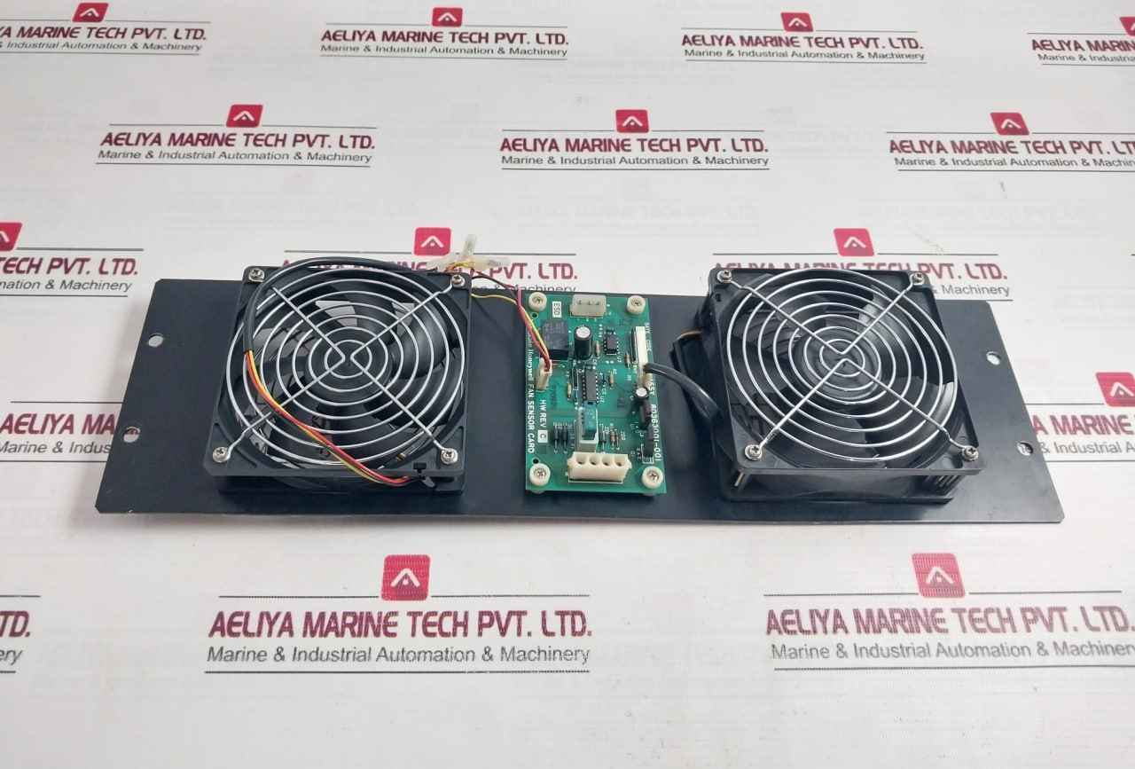 Yamatake-honeywell 80363001-001 Axial Fan Assembly Panel Fbk-12G24H Rev: C Dc24V