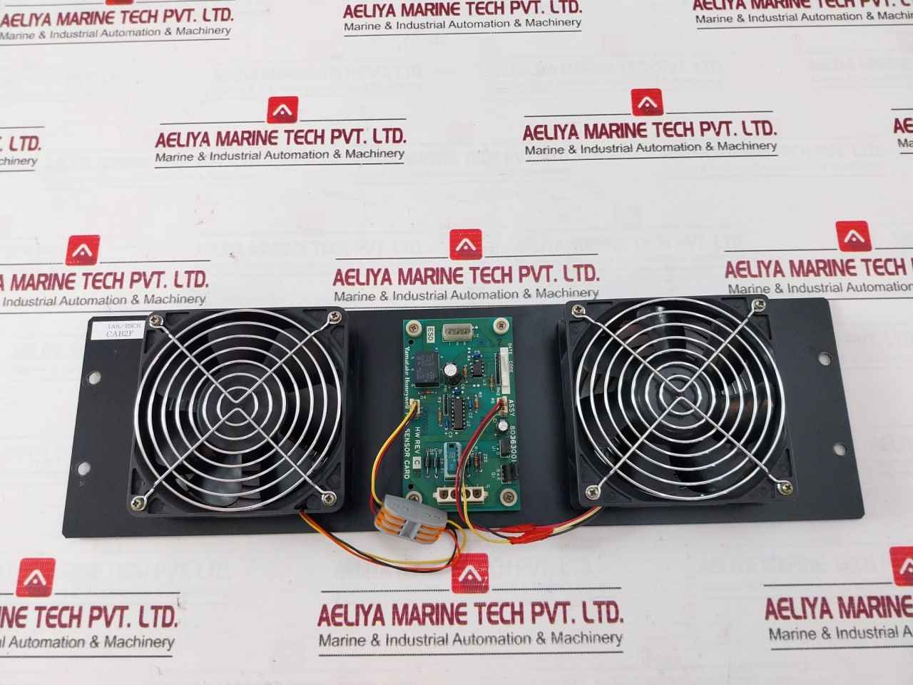 Yamatake-honeywell 80363001-001 Axial Fan Assembly Panel Sd12038C2Hl Dc24V 0.2A