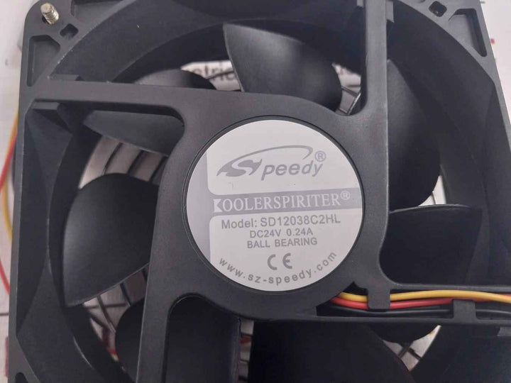 Yamatake-honeywell 80363001-001 Axial Fan Assembly Panel Sd12038C2Hl Dc24V 0.40A