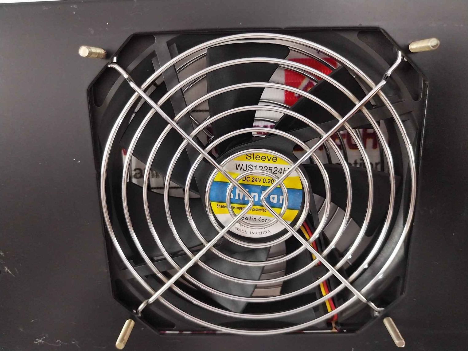 Yamatake-honeywell 80363001-001 Axial Fan Assembly Panel Wjs122524H Dc24V 0.20A