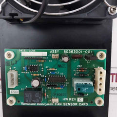 Yamatake-honeywell 80363001-001 Fan Sensor Card Assembly Dc 24V 9.2W Rev C