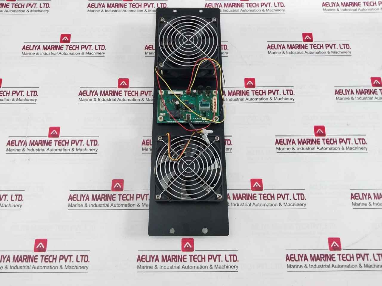 Yamatake-honeywell 80363001-001 Fan Sensor Card Assembly Rev C Dc 24V 0.35A
