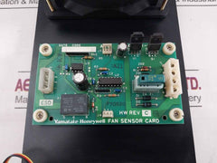 Yamatake-honeywell 80363001-001 Fan Sensor Card Assembly Rev C Dc 24V 0.35A