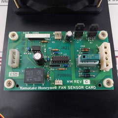 Yamatake-honeywell 80363001-001 Fan Sensor Card Assembly Rev C Dc 24V 0.35A
