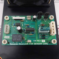Yamatake-honeywell 80363001-001 Fan Sensor Card Assembly Rev C Dc 24V 0.35A