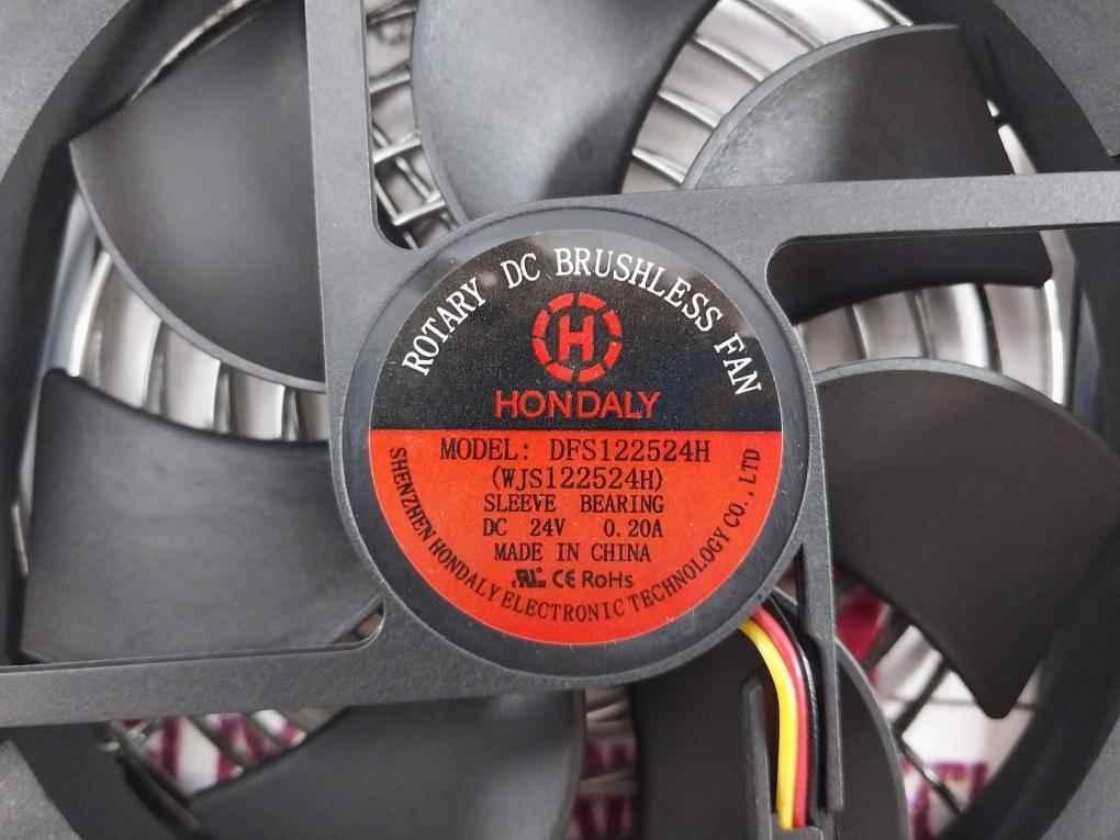 Yamatake-honeywell 80363001-001 Fan Sensor Card Assembly Rev C Dc 24V 0.35A