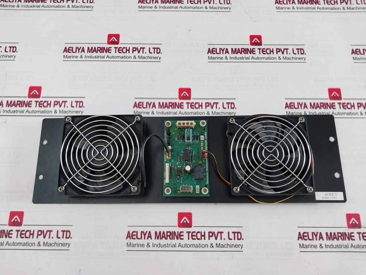 Yamatake-honeywell 80363001-001 Fan Sensor Card Assembly Rev C Dc24V 0.3A