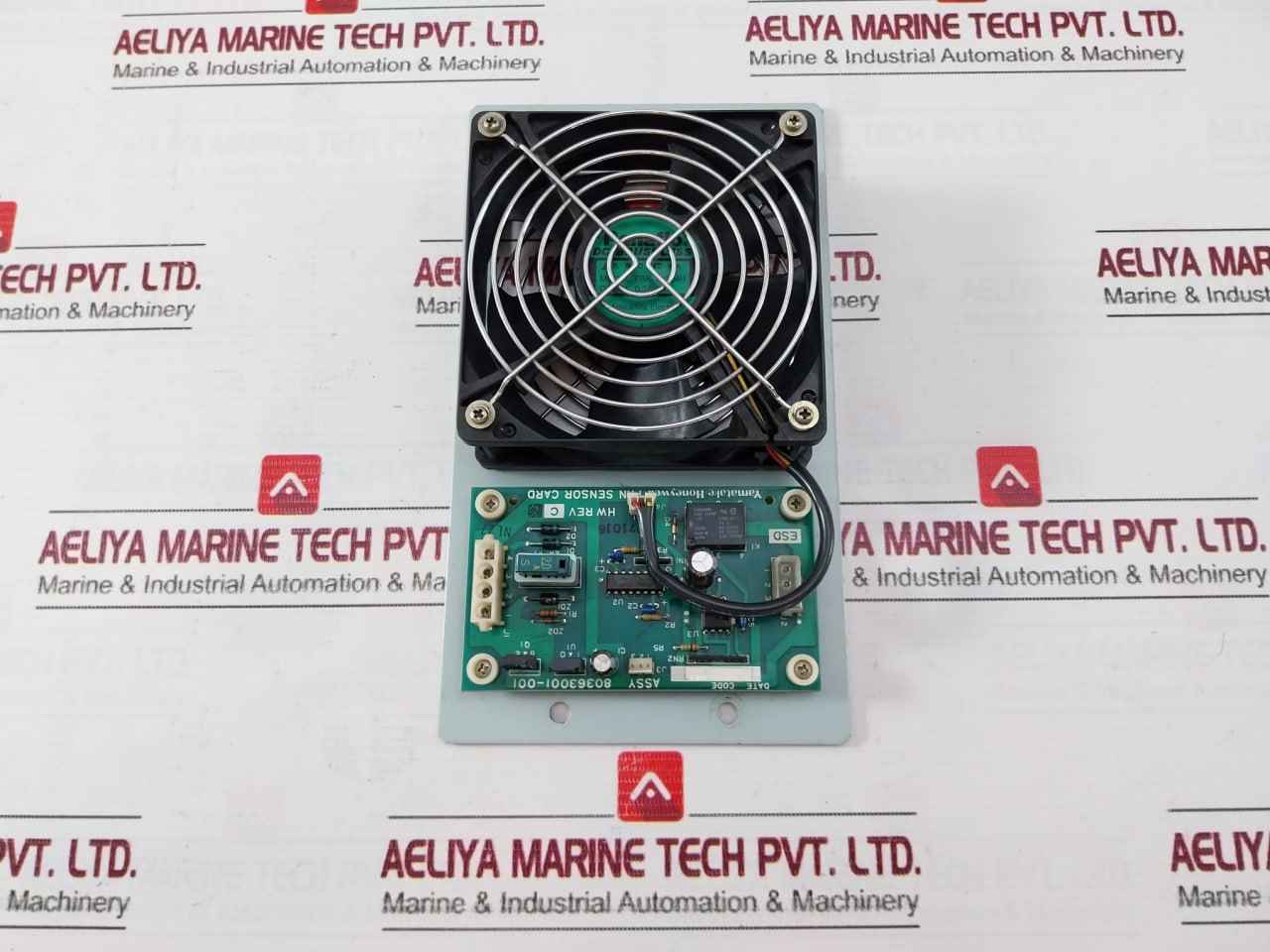 Yamatake-honeywell 80363001-001 Fan Sensor Card Assembly W/ Integrated Pcb Dc24V