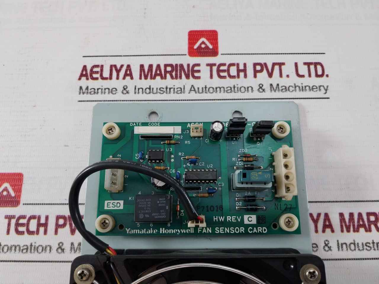 Yamatake-honeywell 80363001-001 Fan Sensor Card Assembly W/ Integrated Pcb Dc24V