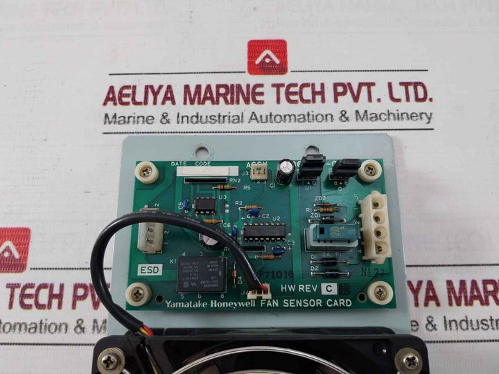 Yamatake-honeywell 80363001-001 Fan Sensor Card Assembly W/ Integrated Pcb Dc24V