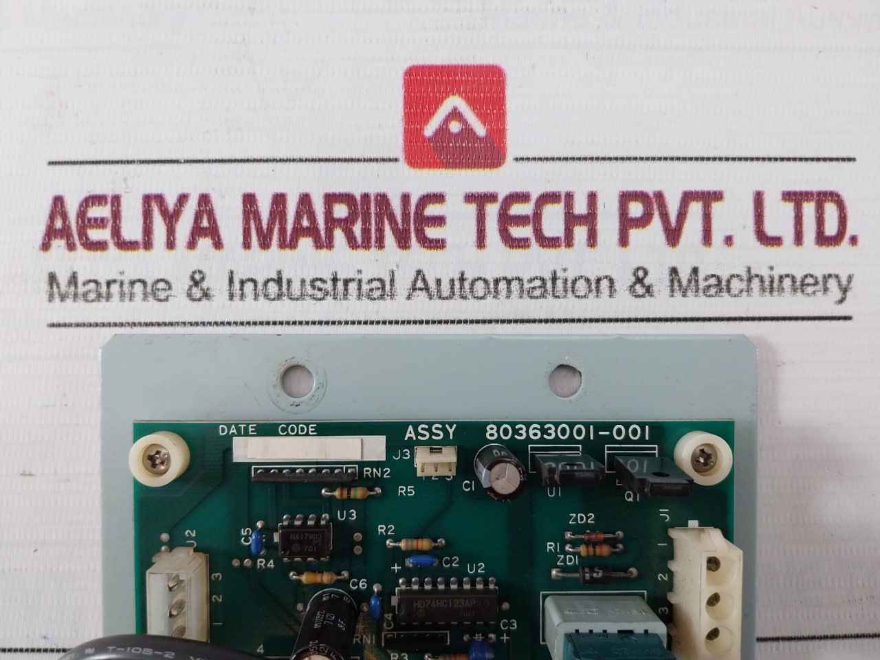 Yamatake-honeywell 80363001-001 Fan Sensor Card Assembly W/ Integrated Pcb Dc24V
