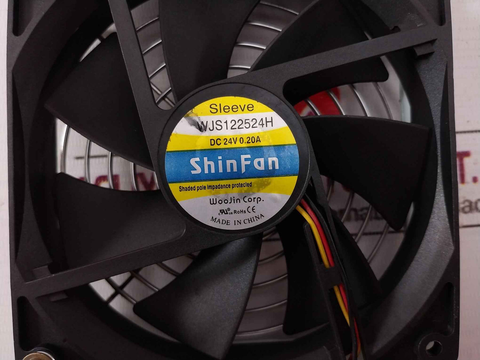 Yamatake-honeywell 80363001-001 Fan Sensor Card Dc24V 0.20A Wjs122524H