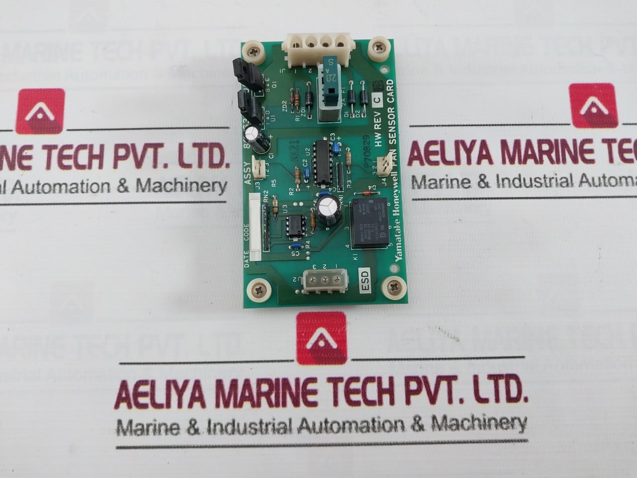 Yamatake-honeywell 80363001-001 Printed Circuit Board For Fan Sensor Rev.C
