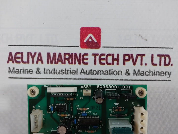 Yamatake-honeywell 80363001-001 Printed Circuit Board For Fan Sensor Rev.C