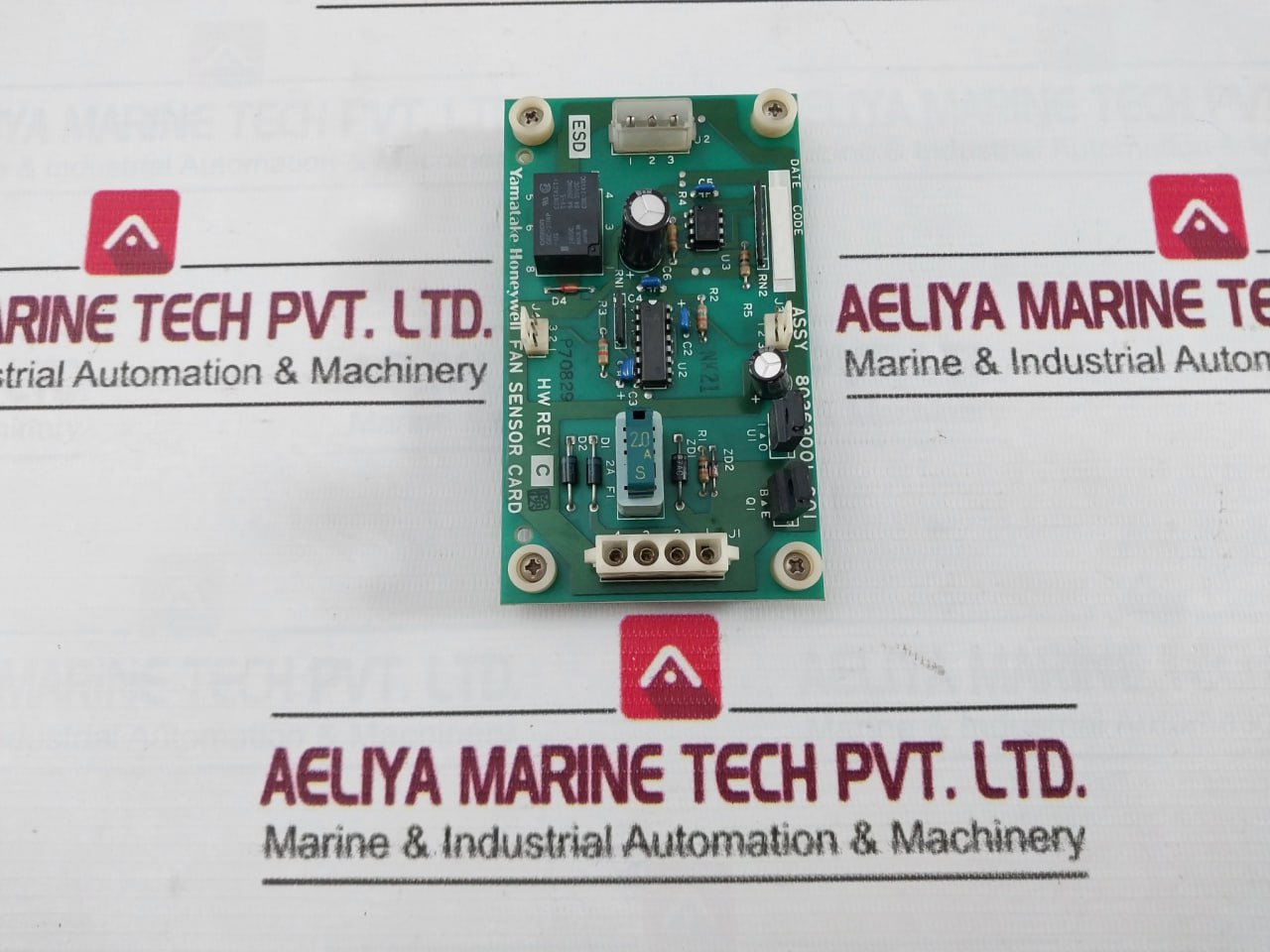 Yamatake-honeywell 80363001-001 Printed Circuit Board For Fan Sensor Rev.C