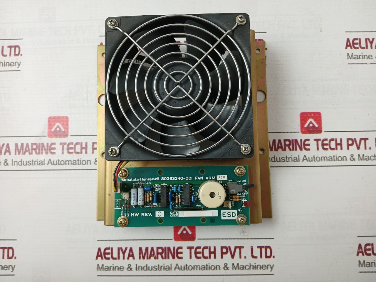 Yamatake-honeywell 80363340-001 Fan Assembly W/ Integrated Pcb Cndc24B4P-922 7W