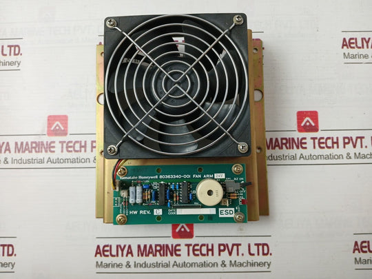 Yamatake-honeywell 80363340-001 Fan Assembly W/ Integrated Pcb Cndc24B4P-922 7W