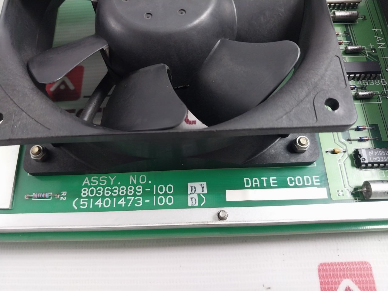 Yamatake-honeywell 80363738-001 Dual Node Chassis Cooling Fan Assy Dc24V 7W