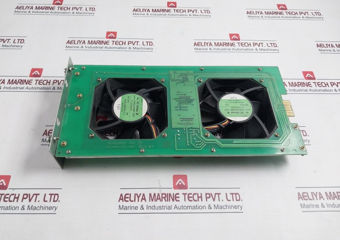 Yamatake-honeywell 80363738-001 Dual Node Chassis Cooling Fan Assy Dc24V 7W