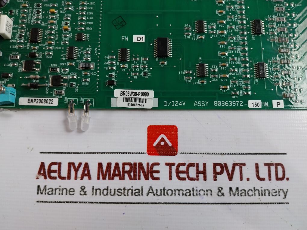 Yamatake-honeywell 80363972-150 D/I Printed Circuit Board 24V