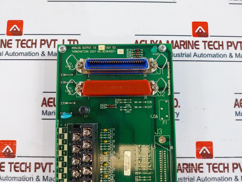 Yamatake-honeywell 80364007-250 Analog Output 16 Mc-taoy 53 Board