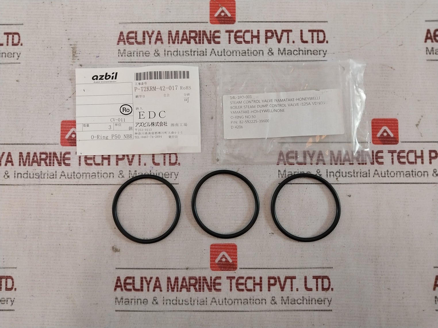 Yamatake-honeywell 82-509771-00500 Gland Packing Kit B2592232-29600