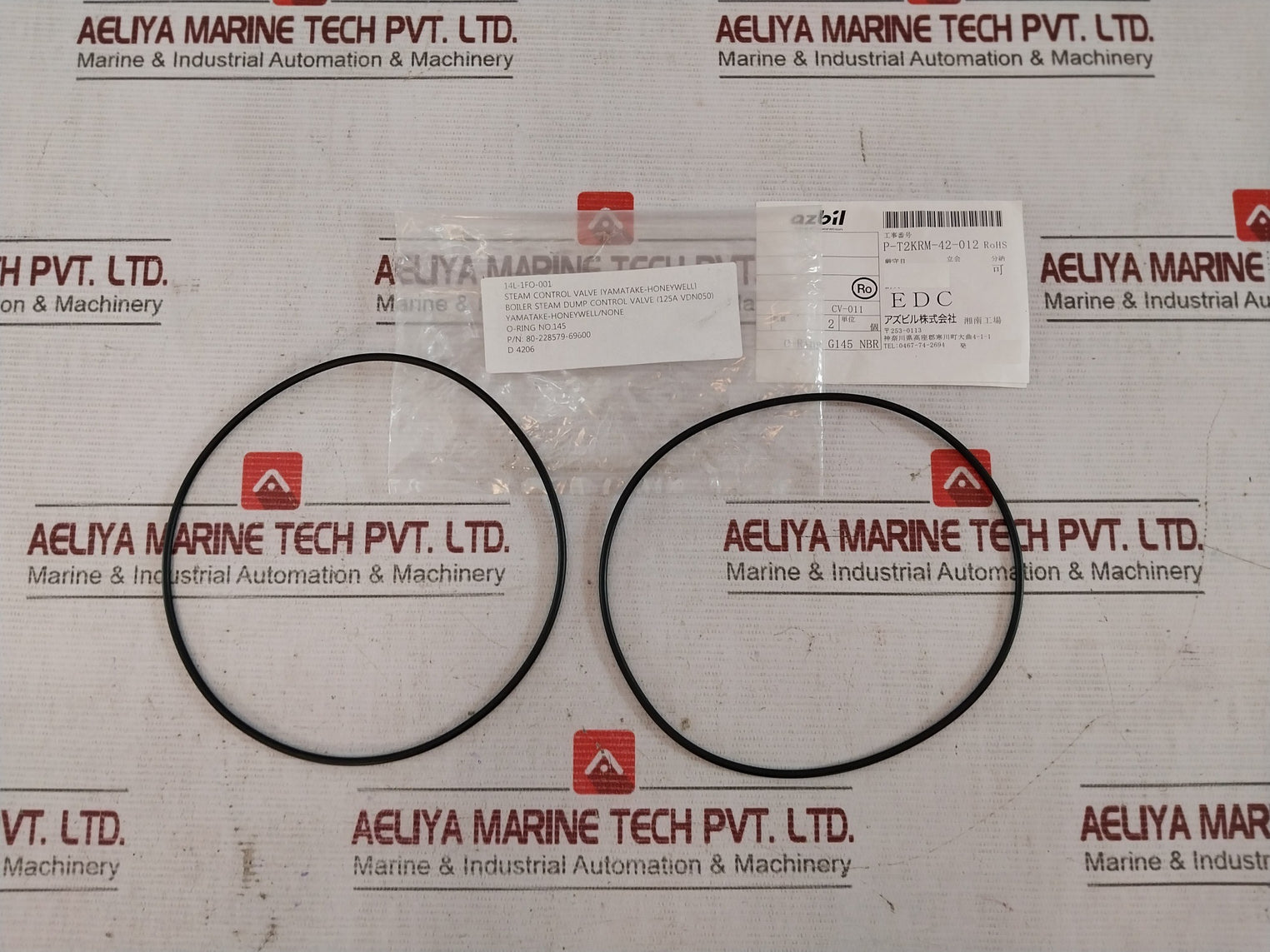 Yamatake-honeywell 82-509771-00500 Gland Packing Kit B2592232-29600