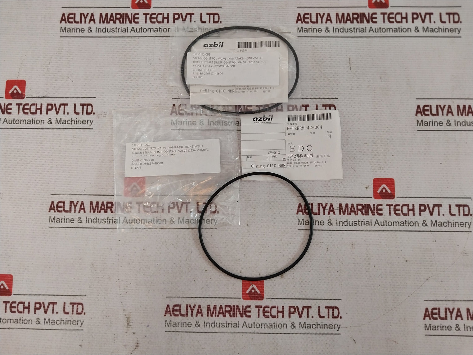 Yamatake-honeywell 82-509771-00500 Gland Packing Kit B2592232-29600