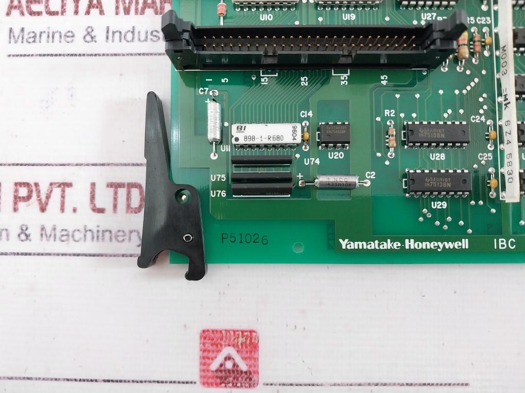 Yamatake-honeywell 82407387-001 I/o Bus Control Card Multifunction Controller